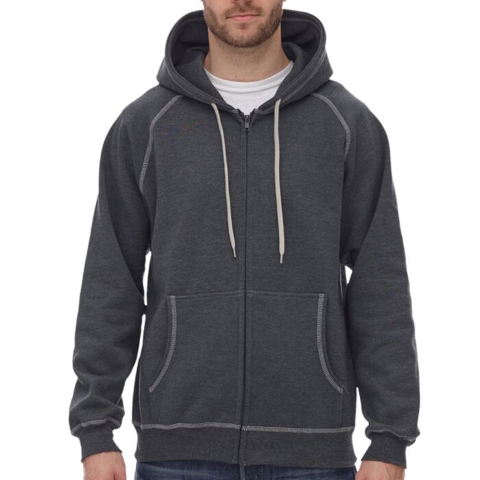 Extra Heavy Full-Zip Hooded Sweatshirt Thumbnail