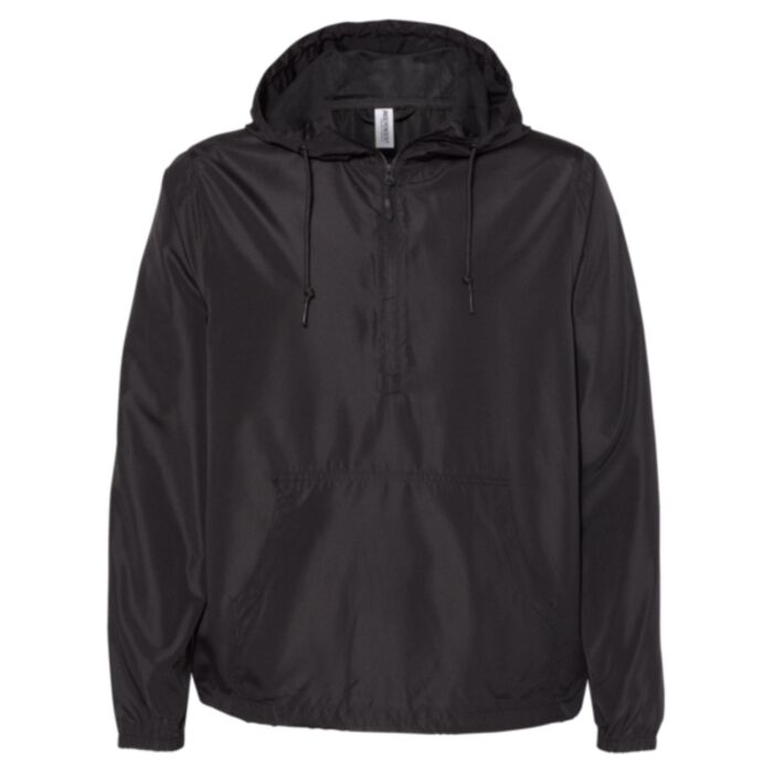 Unisex Lightweight Quarter-Zip Windbreaker Pullover Jacket Thumbnail