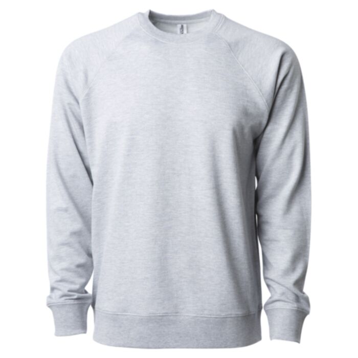 Unisex Icon Lightweight Loopback Terry Crewneck Sweatshirt Thumbnail