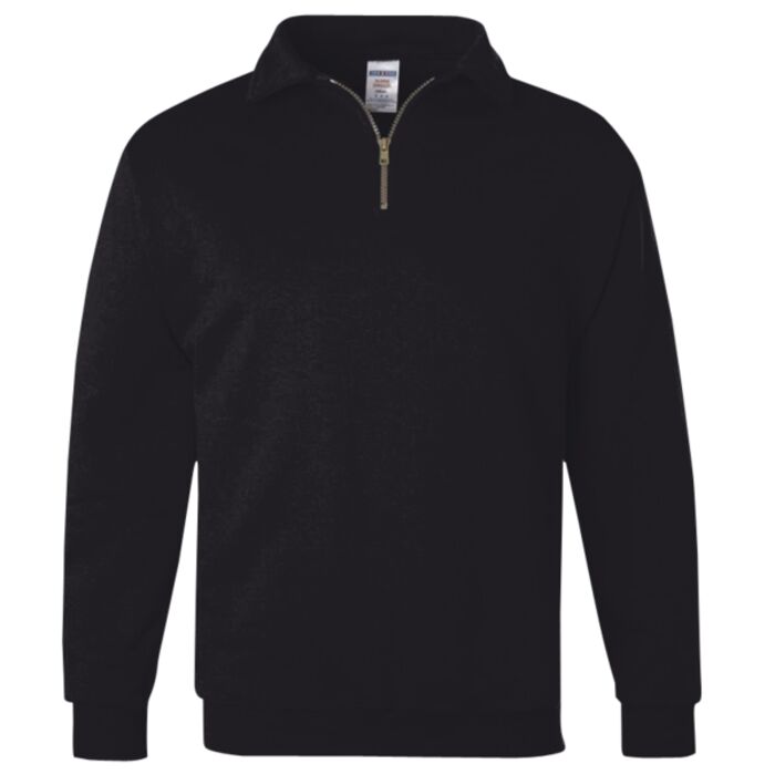 Unisex Nublend® Cadet Collar Quarter-Zip Sweatshirt Thumbnail
