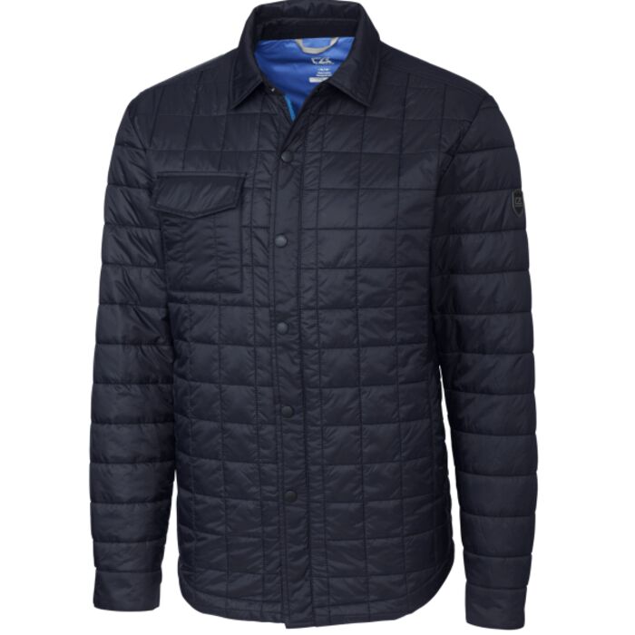 Cutter & Buck Rainier PrimaLoft Mens Eco Insulated Quilted Shirt Jacket Thumbnail