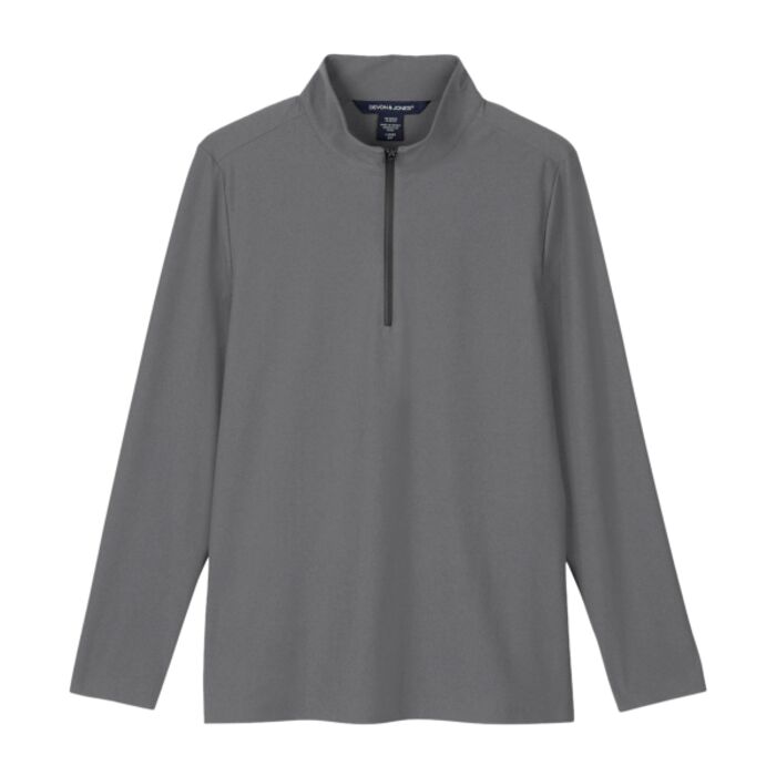 CrownLux Performance® Ladies' Windsor Welded Quarter-Zip Thumbnail