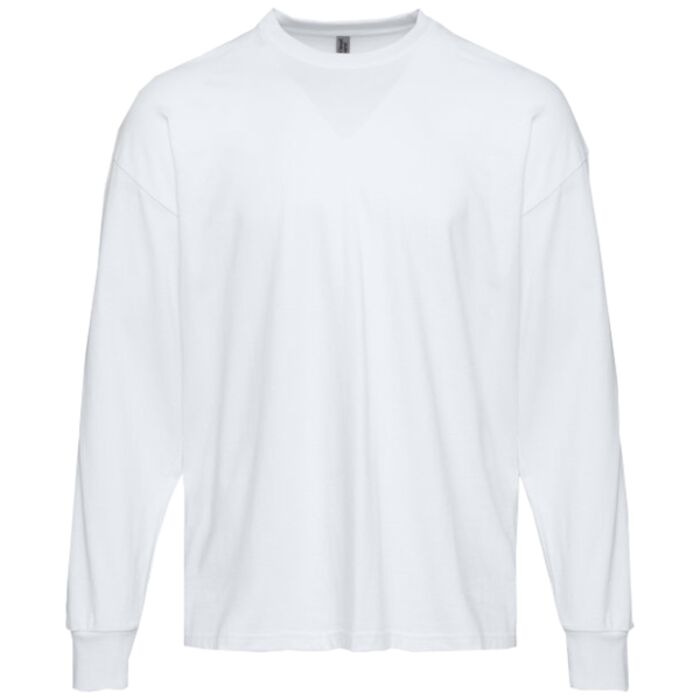 Unisex Heavyweight Cotton Long Sleeve T-Shirt Thumbnail