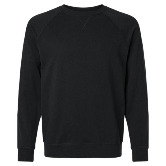 Unisex Laguna Raglan Crewneck Sweatshirt Thumbnail