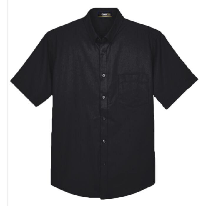 Men's Optimum Short Sleeve Twill Dress Shirt Thumbnail