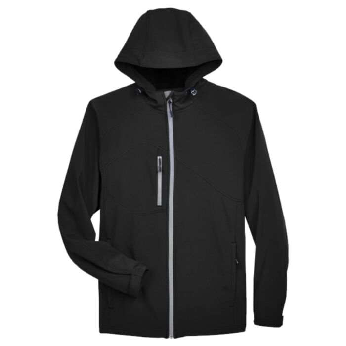 Men's Prospect Two-Layer Fleece Bonded Soft Shell Hooded Jacket Thumbnail