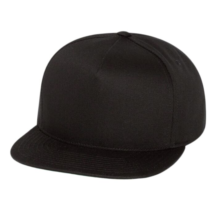 Five-Panel Cotton Twill Snapback Cap Thumbnail